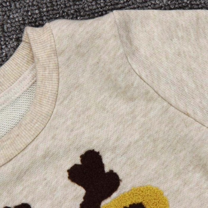 Coat,BeautyVan Cute Boy Christmas Elk Winter Tops Outwear Pullover Sweatshirt Warm Coat Clothes (4T, Khaki) N6