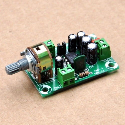 Electronics-Salon Battery Supply Audio Mono Amplifier Kit, NJM386D, LM386 N6