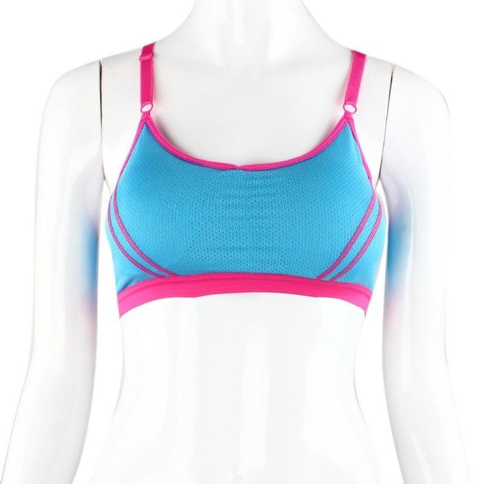 PHOTNO Women Lady Sports Yoga Athletic Solid Wrap Chest Strap Vest Tops Bra N32
