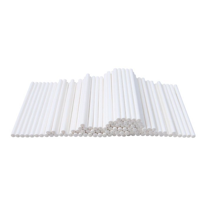 100 Pcs Sucker Lollipop Sticks Candy & Chocolate Cake Pop Making By Crqes N3