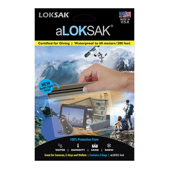 Loksak ALOKSAK 6.5 X 6 (2) Bags