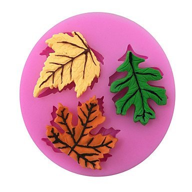 Y&XL&H Maple Leaf Shaped Silicone Fondant Cake Cake Chocolate Silicone Molds,Decoration Tools Bakeware N2