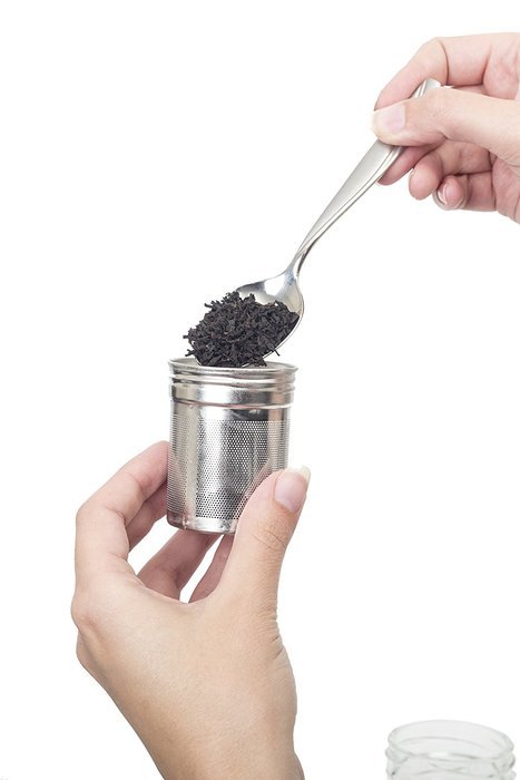 Glass Tea and Fruit Tumbler - Portable and Travel Friendly with Stainless Steel Infuser and BPA free Bamboo Lid N8