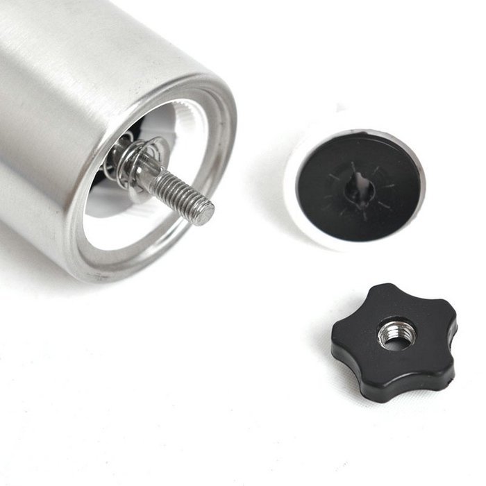aokur Portable Stainless Steel coffee Mill Manual Hand Crank Grinder with Adjustable Ceramic Conical Burr Precision... N8