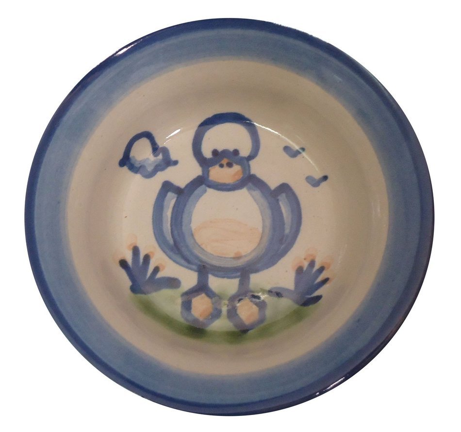 Ramekin, Duck Pattern