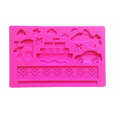 Y&XL&H Transpotation Fondant Mold Cake Decoration Mold N3