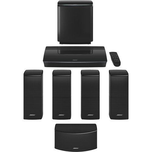 Bose Lifestyle 600 Home Theater System with Jewel Cube Speakers (Black) N4