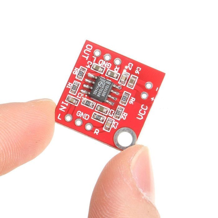 Qianson DC 3V-6V TDA1308 Earphone Headphone Stereo Audio Amplifier Board Headset Amp Preamplifier Module N8