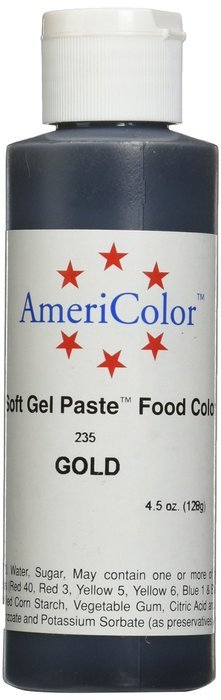 Americolor Soft Gel Paste Food Color, 4.5-Ounce, Lemon Yellow N3