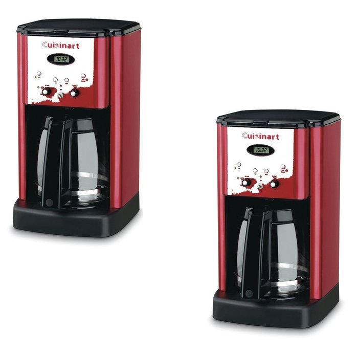 Cuisinart&Acirc;&nbsp;Red 12-Cup Programmable Coffee Maker - Cuisinart Model - DCC-1200MR - Set of 2 Gift Bundle