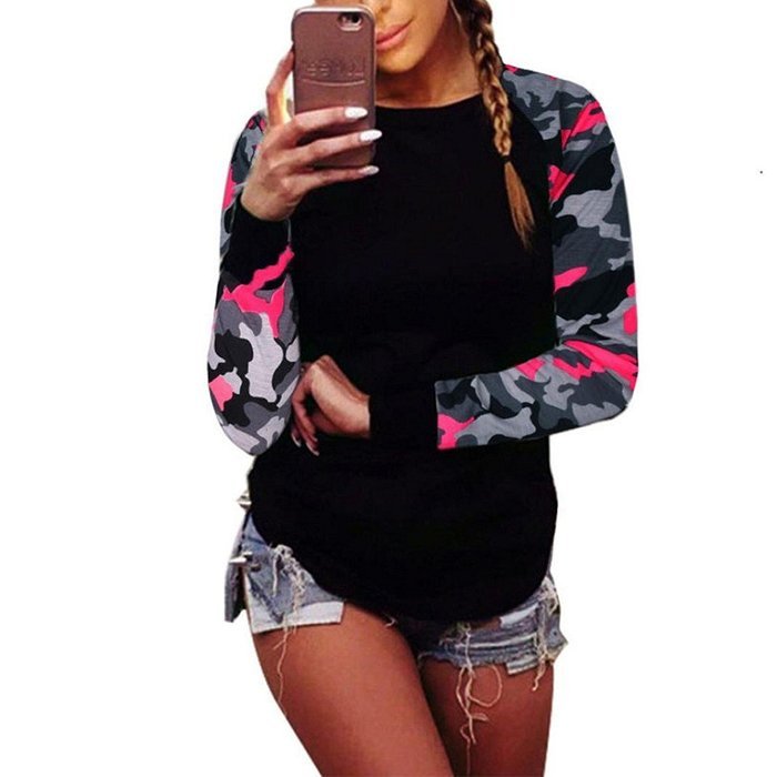 Printed Shirt,Morecome Women Long Sleeve Shirt Casual Blouse Tops N9