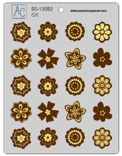 CK Products Flower Fun Mint Chocolate Mold