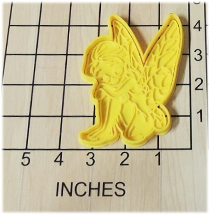 Fairy Pixie Shaped Cookie Cutter and Stamp #1218