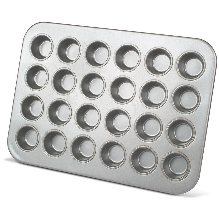 J.B. Prince M261 Aluminized Steel 24 Cup Mini Muffin Pan