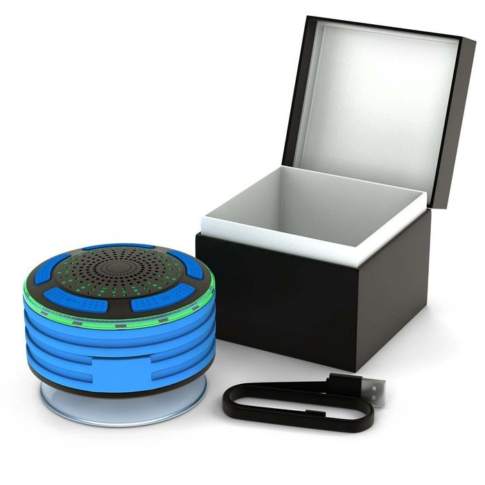 Bluetooth Shower Speaker with FM Radio，Ailina FULLY WATERPROOF, DUST PROOF AND SHOCKPROOF Connect To Any Bluetooth... N5