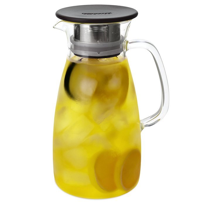 FORLIFE Mist Glass Ice Tea Jug , 34-Ounce, Turquoise N12