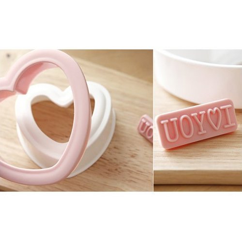 Heart Shaped Cute Sandwich Pouch Maker Bread Mold Cutter N5