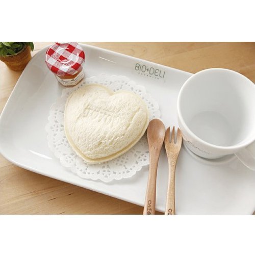 Heart Shaped Cute Sandwich Pouch Maker Bread Mold Cutter N6