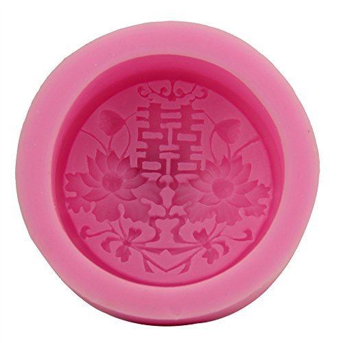Let'S Diy Double Happiness Models Soap Silicone Mold Mooncake Mould Bakeware Cooking Tools DIY Cake Decoration... N3