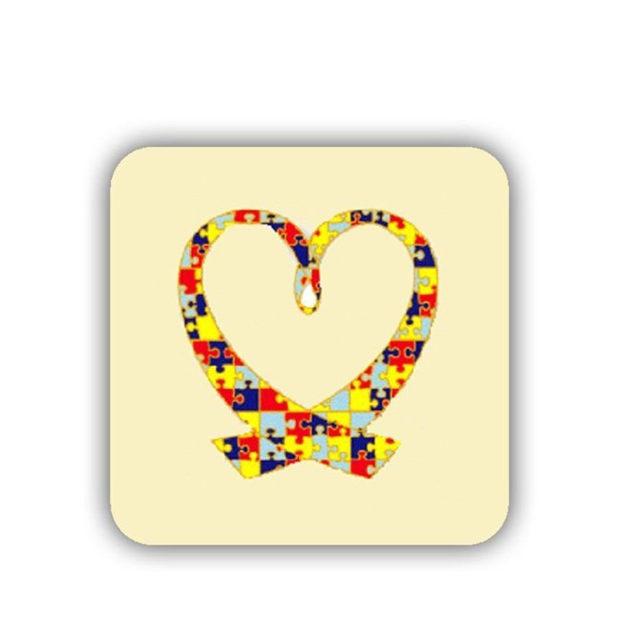 Generic Printing Autism Cup Coaster Mdf Material Differently N6