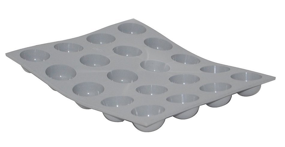 Elastomoule Silicone 20 Mini Hemispheres Mold