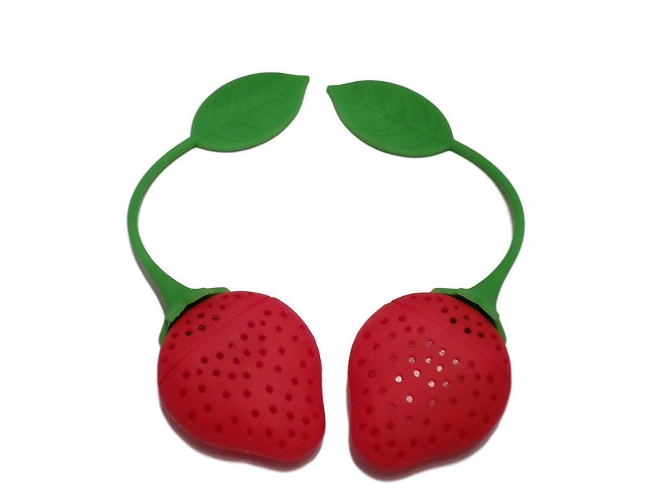 WickedGoodz Strawberry - Loose Leaf Tea Infuser - Tea Strainer