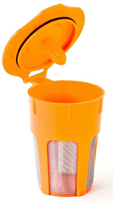Keurig 2.0 K-Carafe Reusable Coffee Filter and Single Refillable K-Cup 4 piece Bundle Gift Set with Coffee Scoop... N8