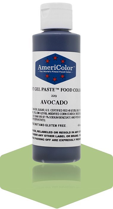 Americolor Soft Gel Paste Food Color, 4.5-Ounce, Lemon Yellow N5
