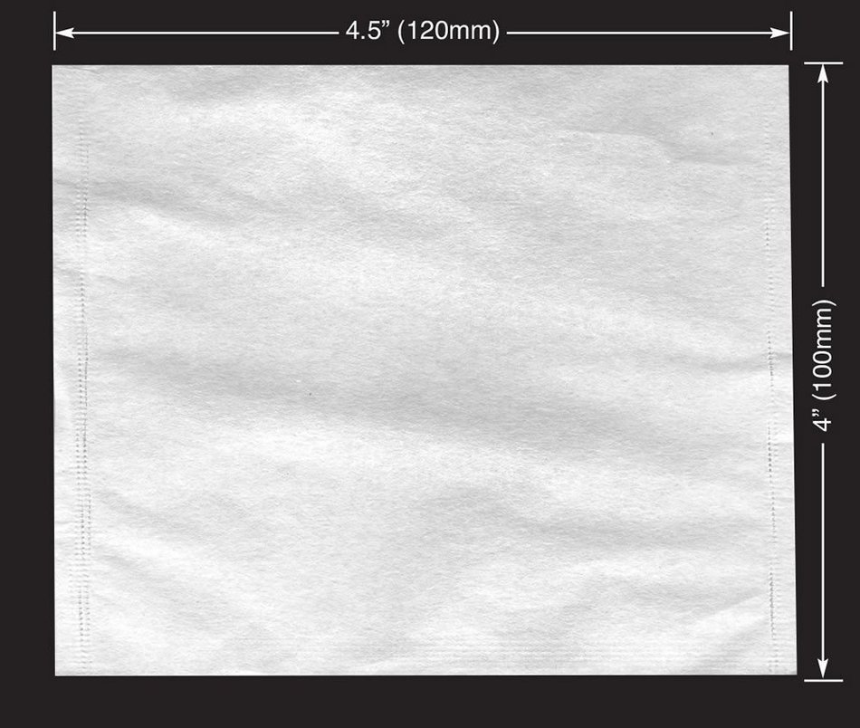 Special Tea Company 4 by 4.75-Inch 1000-Piece Empty Tea/Herb Bags, Jumbo N2
