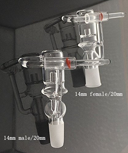 HYP 10mm 14mm 18mm Quartz Dish With Cap Fit 16mm/20mm Coil (18mm female/20mm) N6