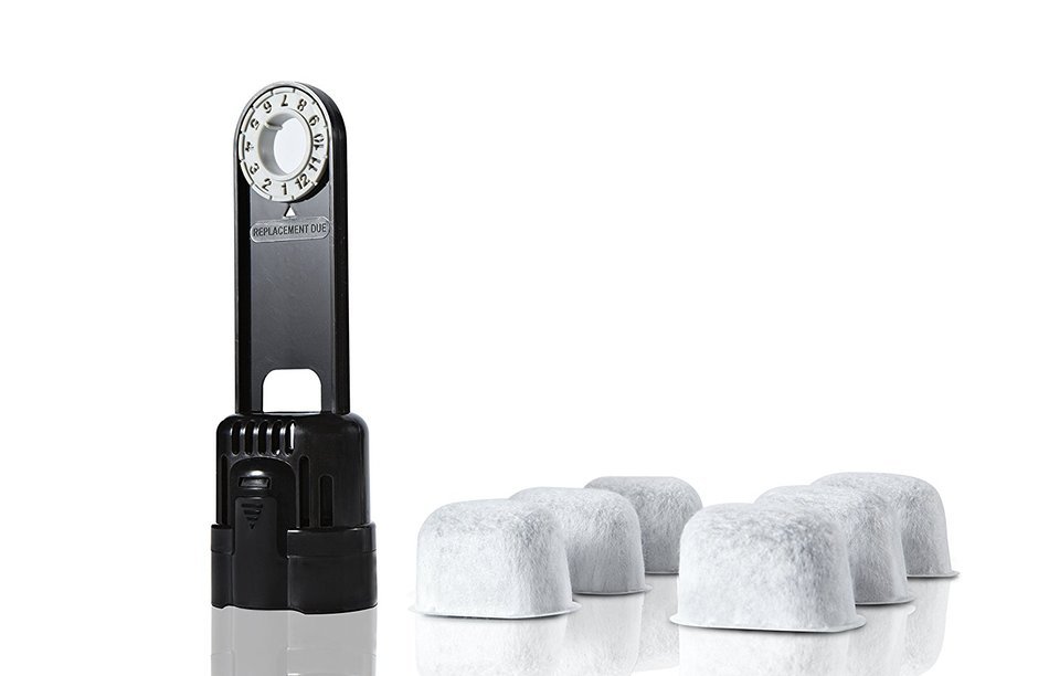 6-pack Replacement Charcoal Water filter Cartridges with Starter Kit Combo for Keurig single brewing system and... N3