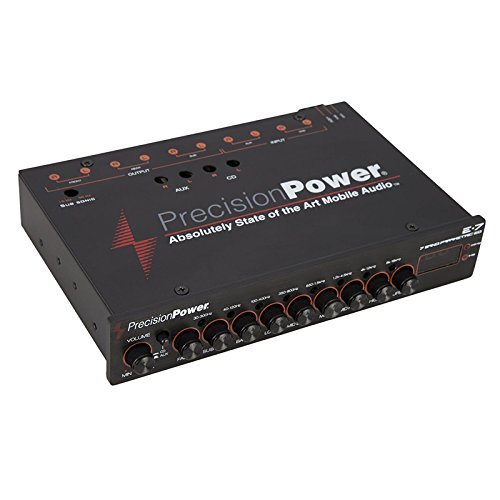 Precision Power E.7 1/2 DIN 7-Band Parametric Equalizer with LED Display