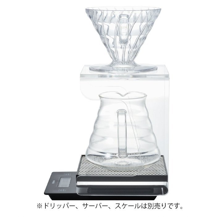 Hario VSS-1T Acrylic Stand with Drip Tray for V60 Coffee Dripper N3