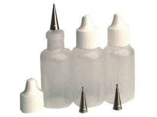 Jacquard Set Of Three Squeeze Bottles & Tips 1/2oz