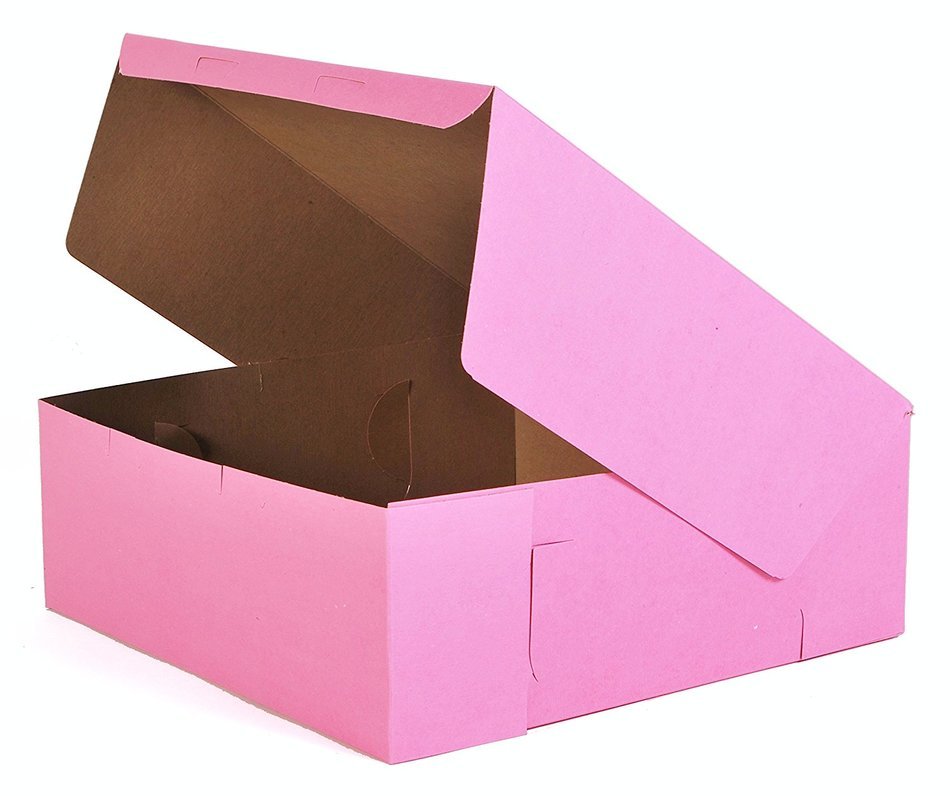 Southern Champion Tray Paperboard Non-Window Lock-Corner Bakery Box N40