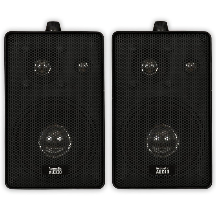 Acoustic Audio 251W Indoor/Outdoor Speakers (White, 2) N5