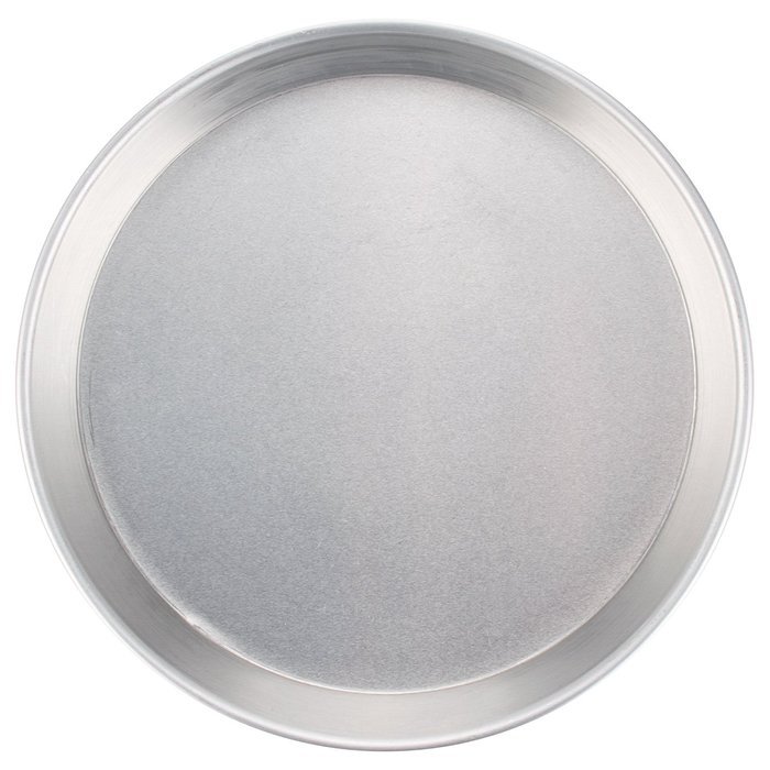 American Metalcraft ADEP8 8" x 1" Standard Weight Aluminum Tapered / Nesting Dish Dish Pizza Pan N3