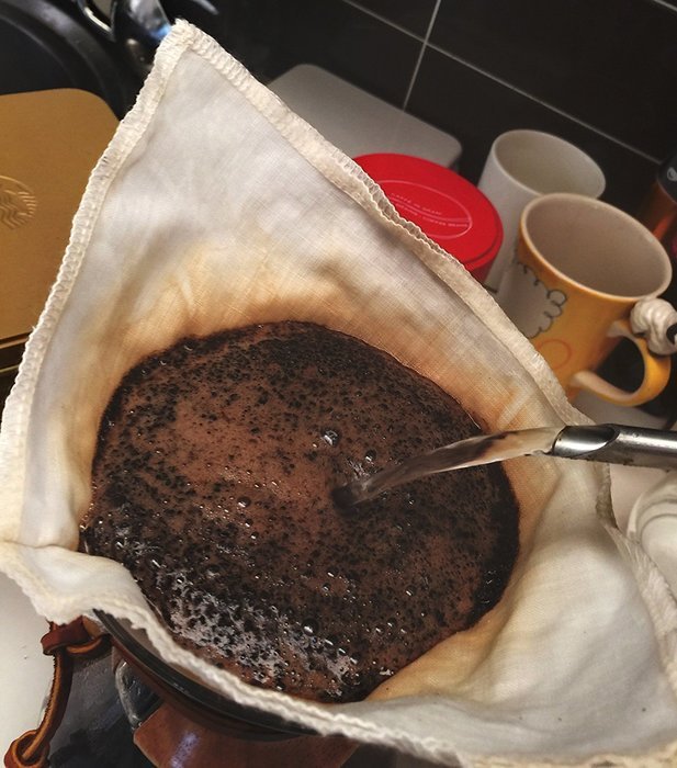 Reusable Coffee Filters for Chemex ,No Harmful Chemical ,All Natural ,2 Pack of P&F Square Shaped Filters N4