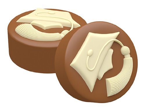 SpinningLeaf Graduation Cap Sandwich Cookie Mold