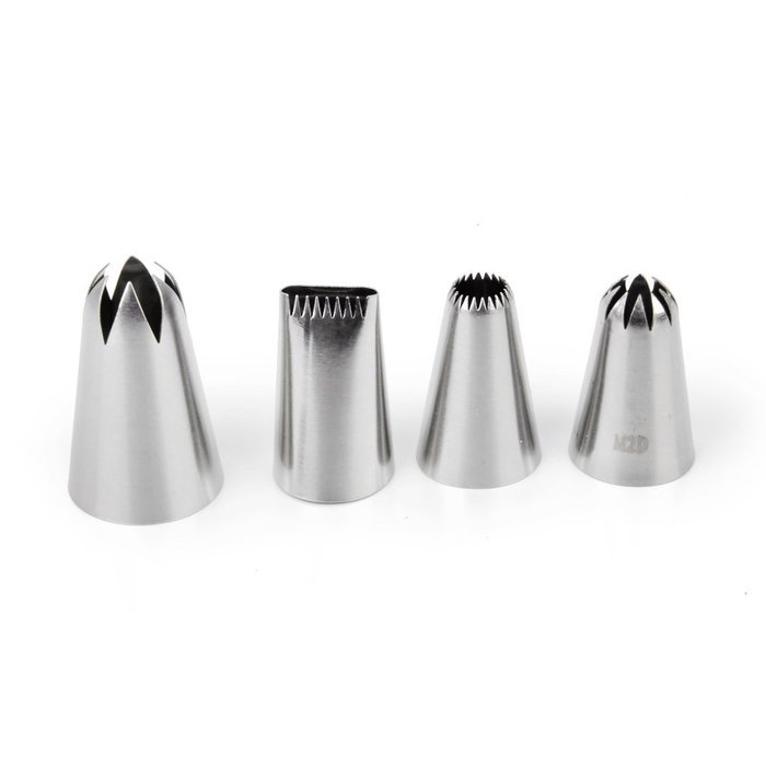 CrazyEve 52pcs 304 Stainless Steel Diy Icing Tools Cookie Sugarcraft Cake Decorating Supplies Pastry Tool Kits N3