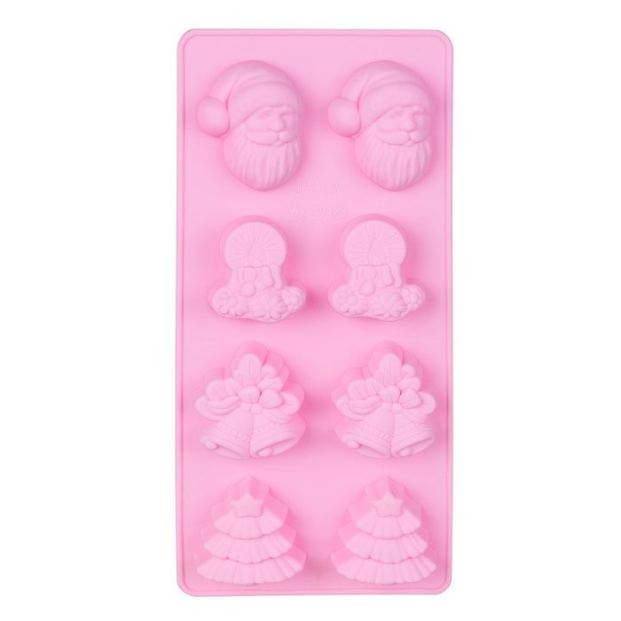 LAVAVIDA 6 Cavity Bear Paw Pan, Silicone Chocolate Jelly Candy Mold, Reusable & Non-stick Footprint Cookie Pan N7