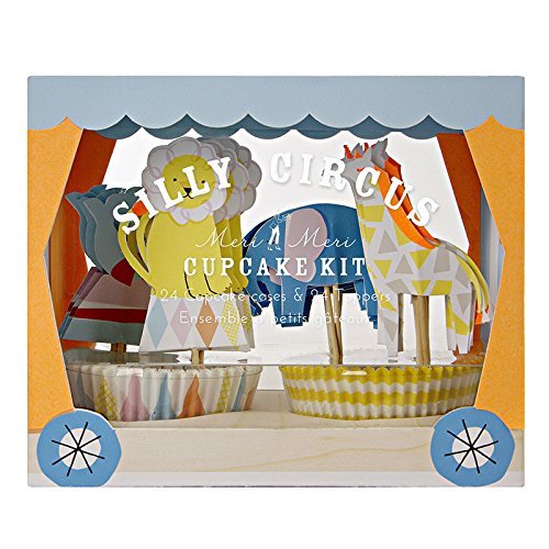 Meri Meri Silly Circus Cupcake Kit