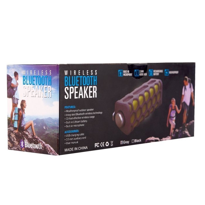 Showkoo Outdoor Sports Wireless Bluetooth Speaker with Rugged Shockproof and Waterproof for Bluetooth Devices... N14