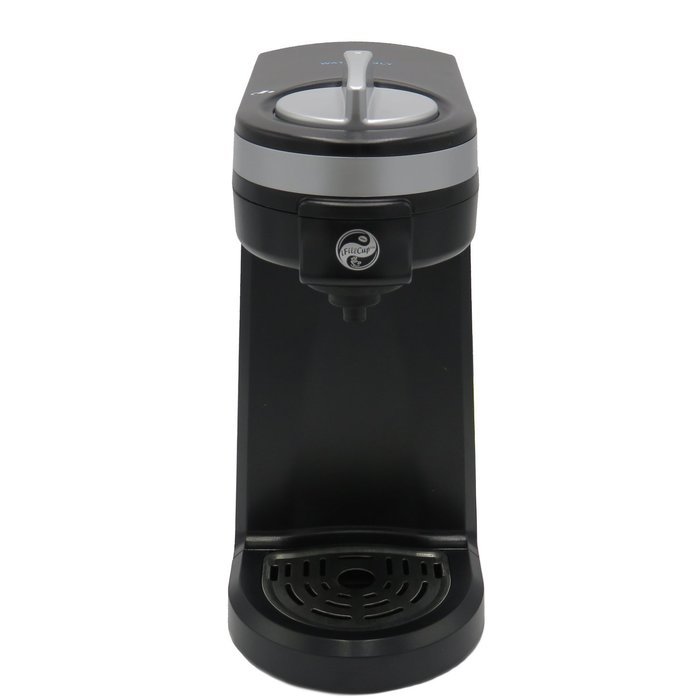 IFill Cup - Single Serve Compact K-cup Brewer - Ifill300 (Black) (Includes Free 6 Units of Ifill Cup Filter, Reusable... N9