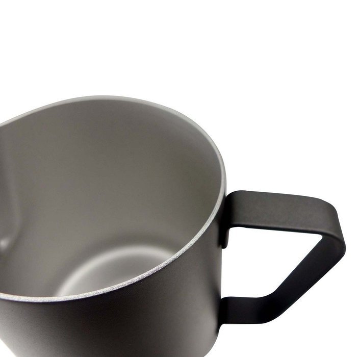 Honeyhome 600ML White Stainless Steel Frothing Pitcher ,Perfect for Latte Coffee Milk N4