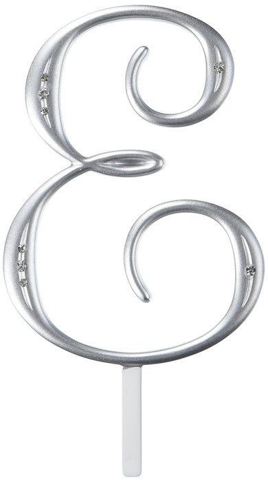 Lillian Rose Rhinestone, Monogrammed Letter E, 5.5-Inch, Silver