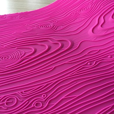 Sher Woodgrain Fondant Impression Mat N3