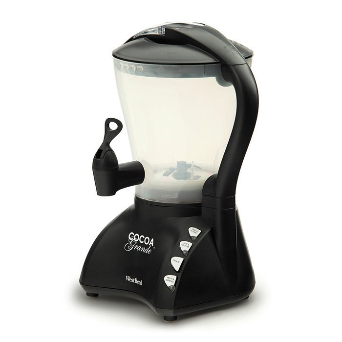 West Bend CL400BG Cocoa Grande Drink Maker with Container, Black N4