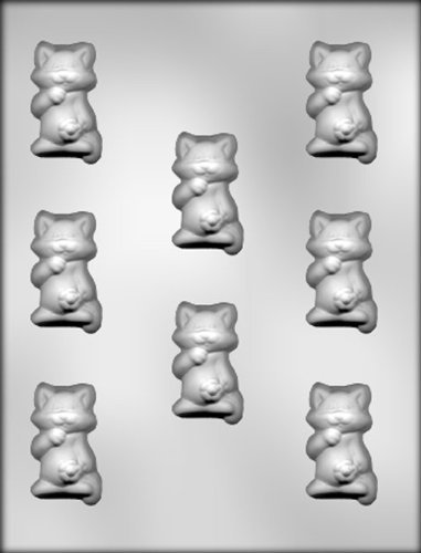 CK Products 2-Inch Kitty with Daisy Chocolate Mold