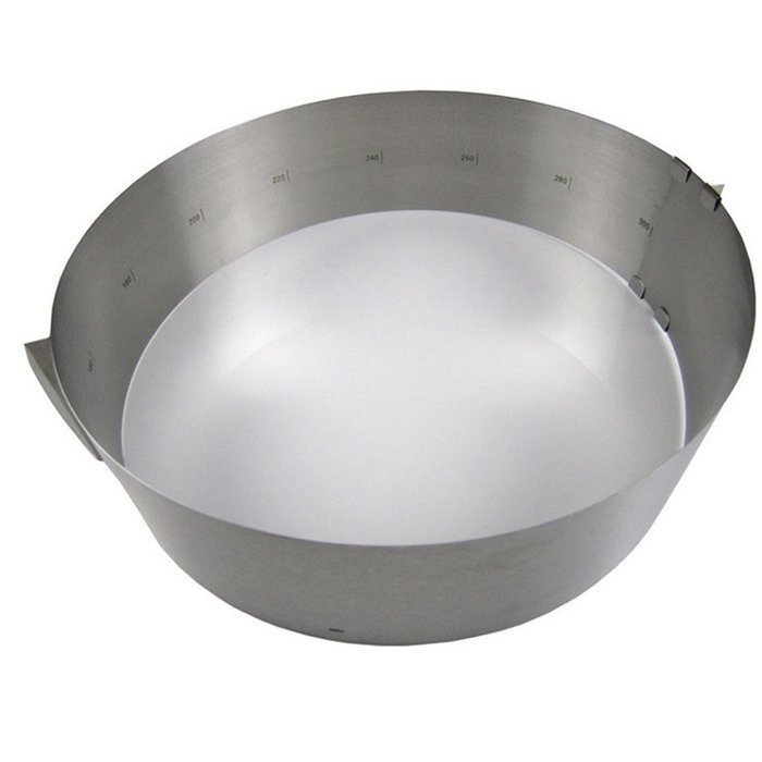 Adjustable Stainless Steel Mousse Ring 6-12 Inch Cake Pan Baking Styling Decorating Tools Set Mould Kitchen Accessories N2